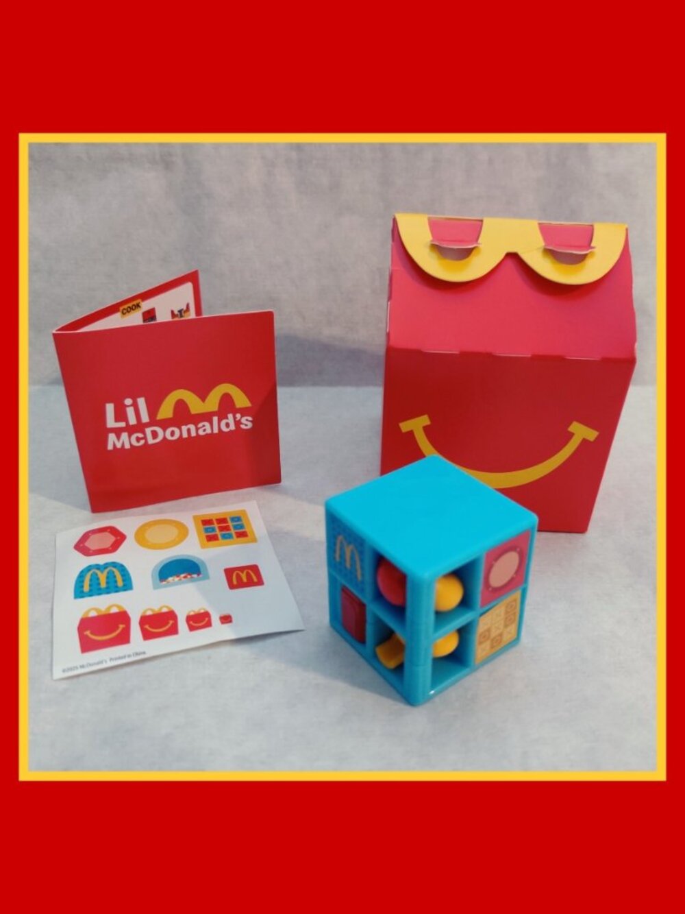 Lil McDonald's Miniature PlayPlace / Play Place - Happy Meal Toy #19 - July 2025